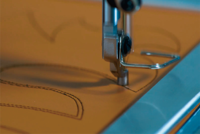 强大的机针穿透力,防止质量不良