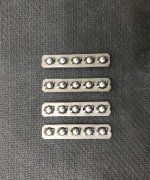 压脚滑块滚珠条